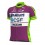 ALE maillot vélo manches courtes PRIME BARDIANI CSF FAIZANE vert - lilas 2020