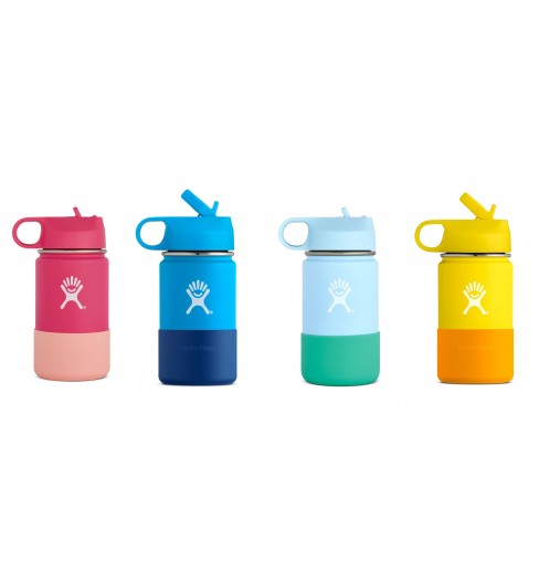 Hydro Flask 21 OZ Kids Wide Mouth Straw LID and Boot Cove