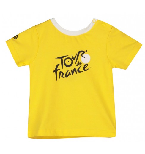 Tour De France T Shirt Bebe Logo Leader Jaune 21 Cycles Et Sports