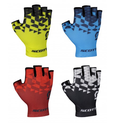 SCOTT RC TEAM short finger men's cycling gloves 2021
