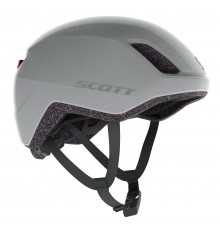 SCOTT IL DOPPIO 2022 silver reflective road cycling helmet