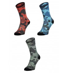SCOTT TRAIL CAMO MAP Crew cycling socks 2021