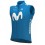 MOVISTAR gilet coupe-vent sans manches 2020