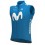 MOVISTAR windbreaker cycling vest 2020