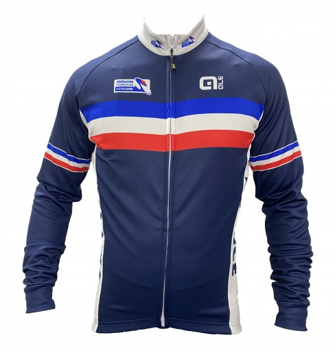 ÉQUIPE DE FRANCE maillot velo manches longues