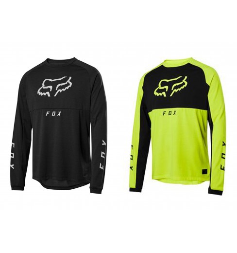 Details about   Fox Racing Ranger Dri-Release Mid Long Sleeve L/S Jersey Day Glo Yellow