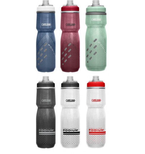 Camelbak Podium Chill Dirt Series Insulated Water Bottle (White) (21oz) -  Performance Bicycle