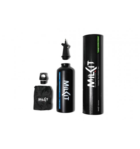 MILKIT Gonfleur tubeless BOOSTER HAUTE PRESSION 0.75L