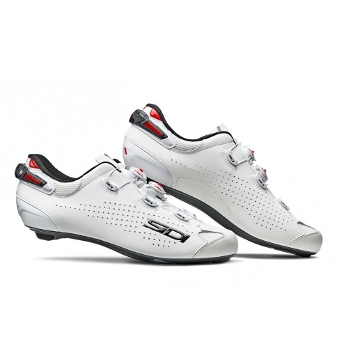 SIDI Shot 2 Carbon white road cycling shoes