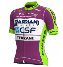 ALE maillot vélo manches courtes BARDIANI CSF FAIZANE PR-S vert - lilas 2020