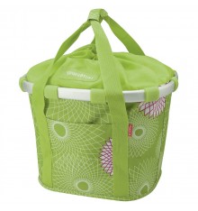 KLICKFIX Reisenthel front Bikebasket Lime Green Crystal