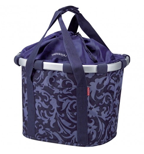 KLICKFIX Reisenthel panier avant Bikebasket Baroque Marine