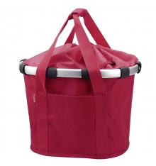 KLICKFIX Reisenthel front Bikebasket Red