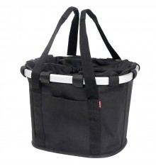 KLICKFIX Reisenthel panier avant Bikebasket Noir