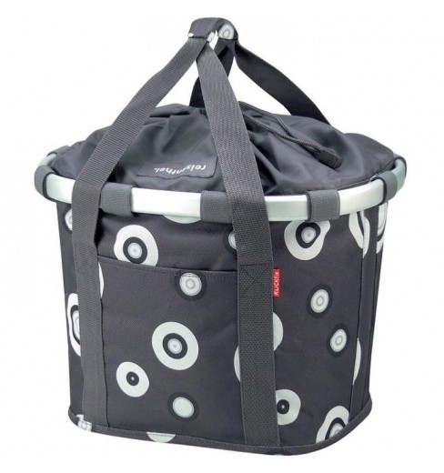 KLICKFIX Reisenthel panier avant Bikebasket Bulle Anthracite