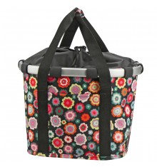 KLICKFIX Reisenthel front Bikebasket Happy Flowers