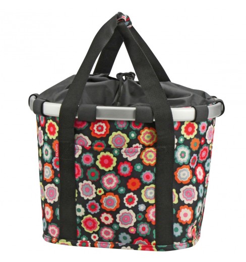 KLICKFIX Reisenthel front Bikebasket Happy Flowers