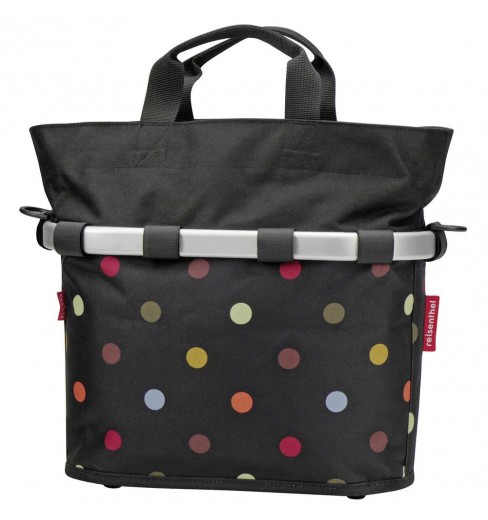 KLICKFIX Reisenthel panier avant Bikebasket Folklore Noir CYCLES ET SPORTS