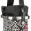 KLICKFIX Reisenthel panier-sacoche avant Bikebasket OVAL S Fleurs