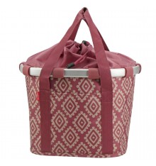 KLICKFIX Reisenthel front Bikebasket Red diamonds