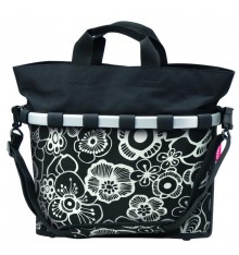 KLICKFIX Reisenthel BIKEBASKET OVAL M side bag Fleurs