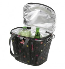 KLICKFIX Reisenthel Iso Basket Bag insulating bag for front baskets DOTS