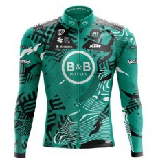 B&B HOTELS P/B KTM long sleeve bike jersey 2021