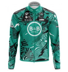 B&B HOTELS P/B KTM winter cycling jacket 2021