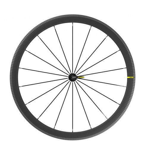 MAVIC Cosmic SL 40 front road wheel - RB 700 QR - Brake pads