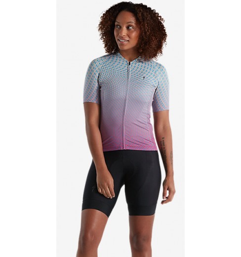 SPECIALIZED  maillot vélo manches courtes femme SL BICYCLEDELICS 2021