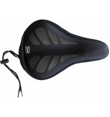 SELLE ROYAL couvre-selle gel pour bicyclette ou vélo d'appartement Medium Indent - noir