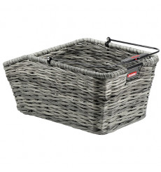 KLICKFIX Structura GT Korbklip 18L grey roseau rear basket 