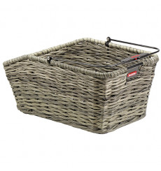 KLICKFIX Structura GT Korbklip 18L brown roseau rear basket 