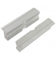 Set of VAR 2 aluminium jaws 100mm for workshop bench