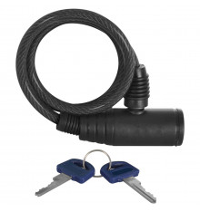 OXC Bumper black cable lock - 600 x 6mm 