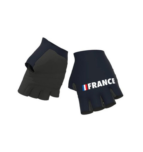 EQUIPE DE FRANCE short cycling gloves