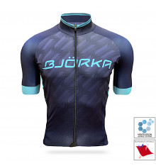 BJORKA maillot vélo manches courtes Team Pro 2021 Bleu