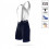 BJORKA Premium 2021 navy blue bib shorts