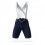 BJORKA Premium 2021 navy blue bib shorts