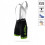 BJORKA Premium 2021 black / yellow bib shorts