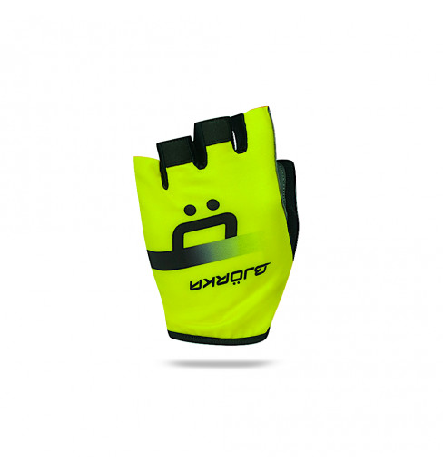 BJORKA ISOARD 2021 black / yellow summer cycling gloves