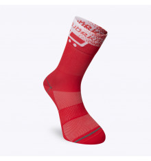 BJORKA TEAM 2021 red summer cycling socks