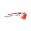 AZR GALIBIER Red / White with red multilayer lens cycling sunglasses