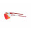 AZR GALIBIER Red / White with red multilayer lens cycling sunglasses