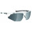 AZR GALIBIER Black / White with Mirror lens cycling sunglasses