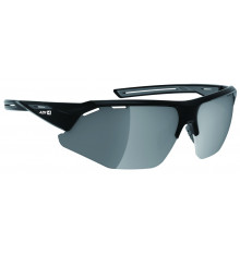 AZR GALIBIER Matte Black with Mirror lens cycling sunglasses