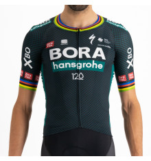 Maillot vélo manches courtes Tour De France Champion du Monde BOMBER BORA HANSGROHE 2021