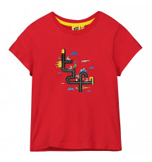 TOUR DE FRANCE t-shirt enfant TDF Graphique Rouge 2021