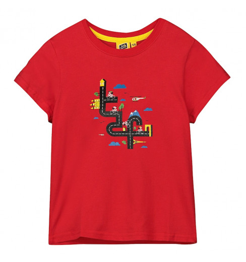 Tour de France TDF Graphic Red kids' T-Shirt 2021