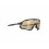 AZR lunettes de vélo ATTACK RX Noire Mat avec écran Multicouche Gold